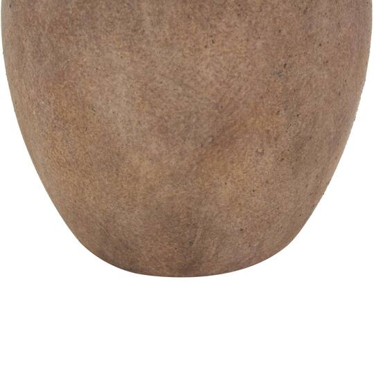 Copper Ceramic Antique Style Textured Vases, 2ct.